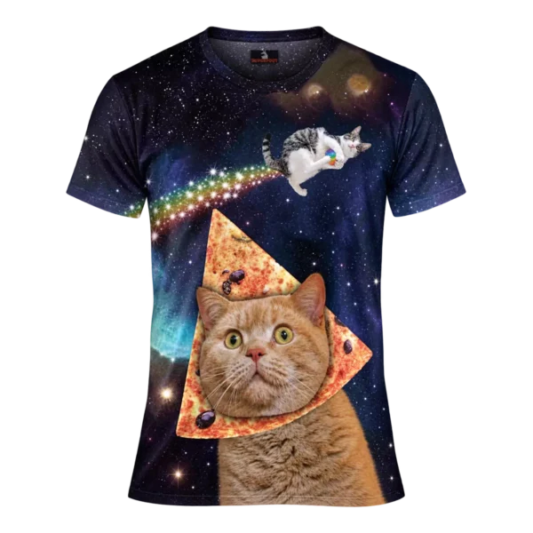 Pizzaface cat kattenshirt