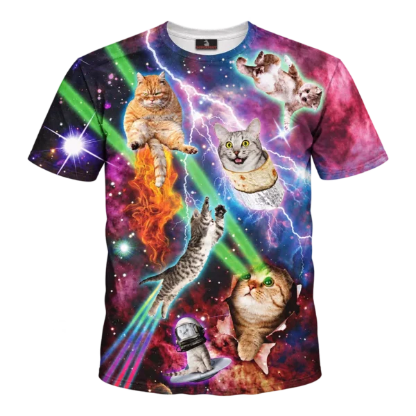 Gigantisch fout kattenshirt