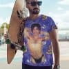 Het paarse sexy prince festivalshirt.