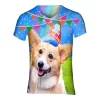 Festivalshirt van Superfout - fout t-shirt - festival outfit - rave kleding - techno outfit - kleding voor fout feest shirt - verjaardags shirt shirt voor met een verjaardag te dragen met corgi print