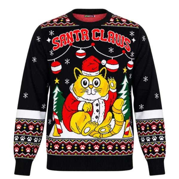 Santa Claws - De schattigste foute kersttrui