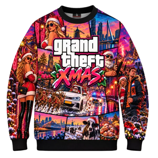 Grand Theft Xmas kersttrui