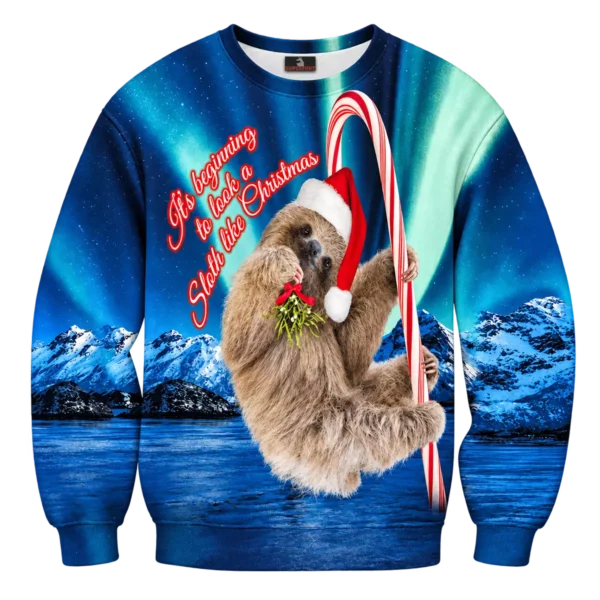It's beginning to look a SLOTH like X-mas