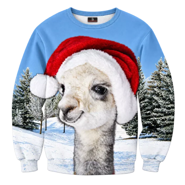 Lama kersttrui