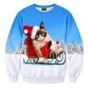 Grumpycat Kersttrui