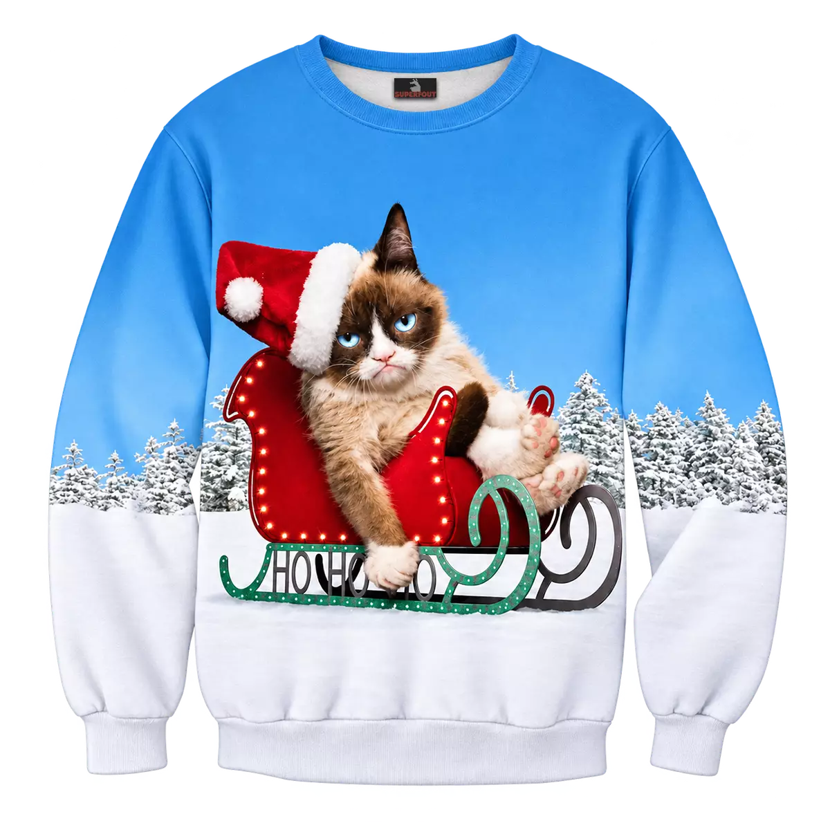 Grumpycat Kersttrui