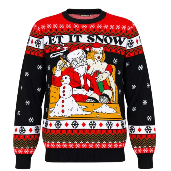 Gangster Santa foute kersttrui