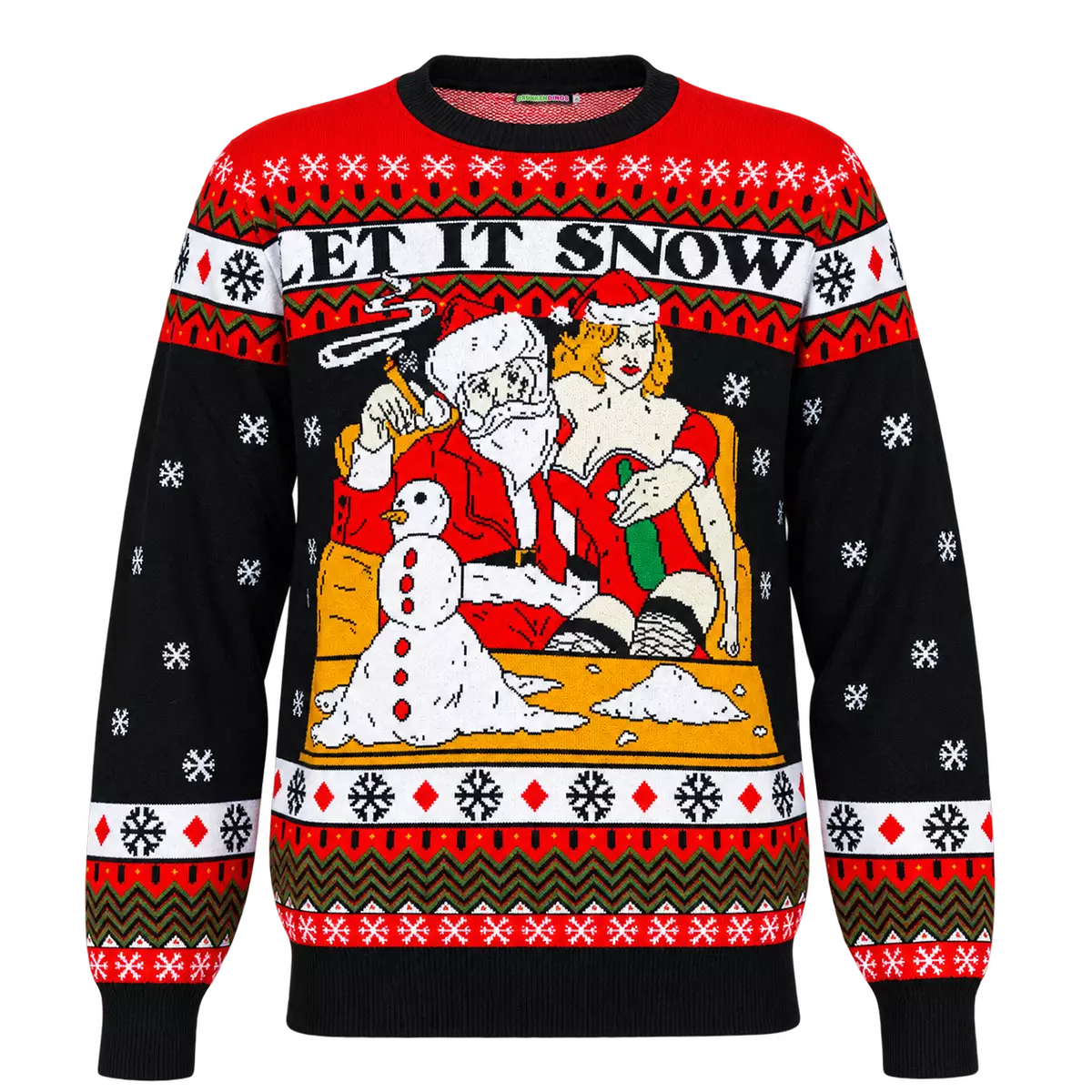 Gangster Santa foute kersttrui