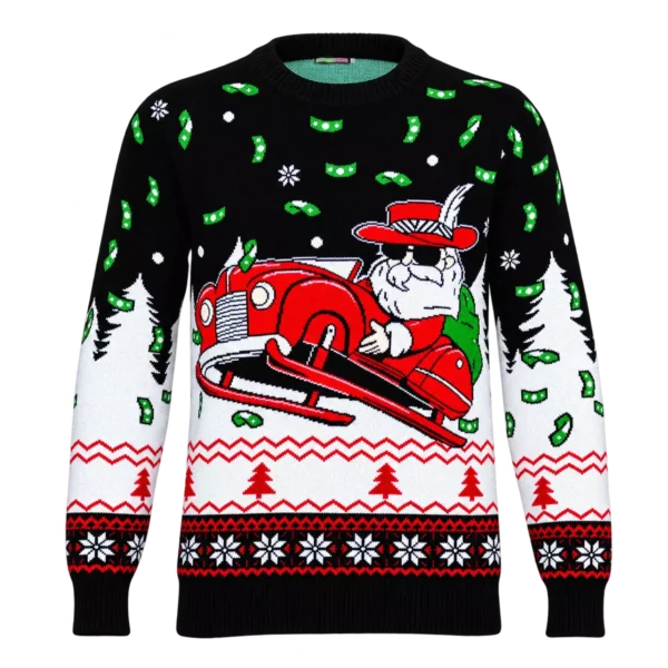 Pimp Santa foute kersttrui