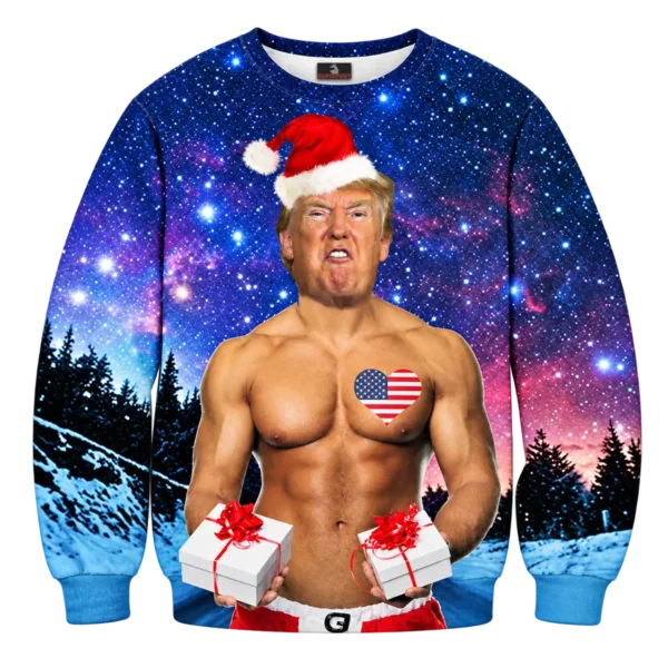 Sexgod Trump Kersttrui